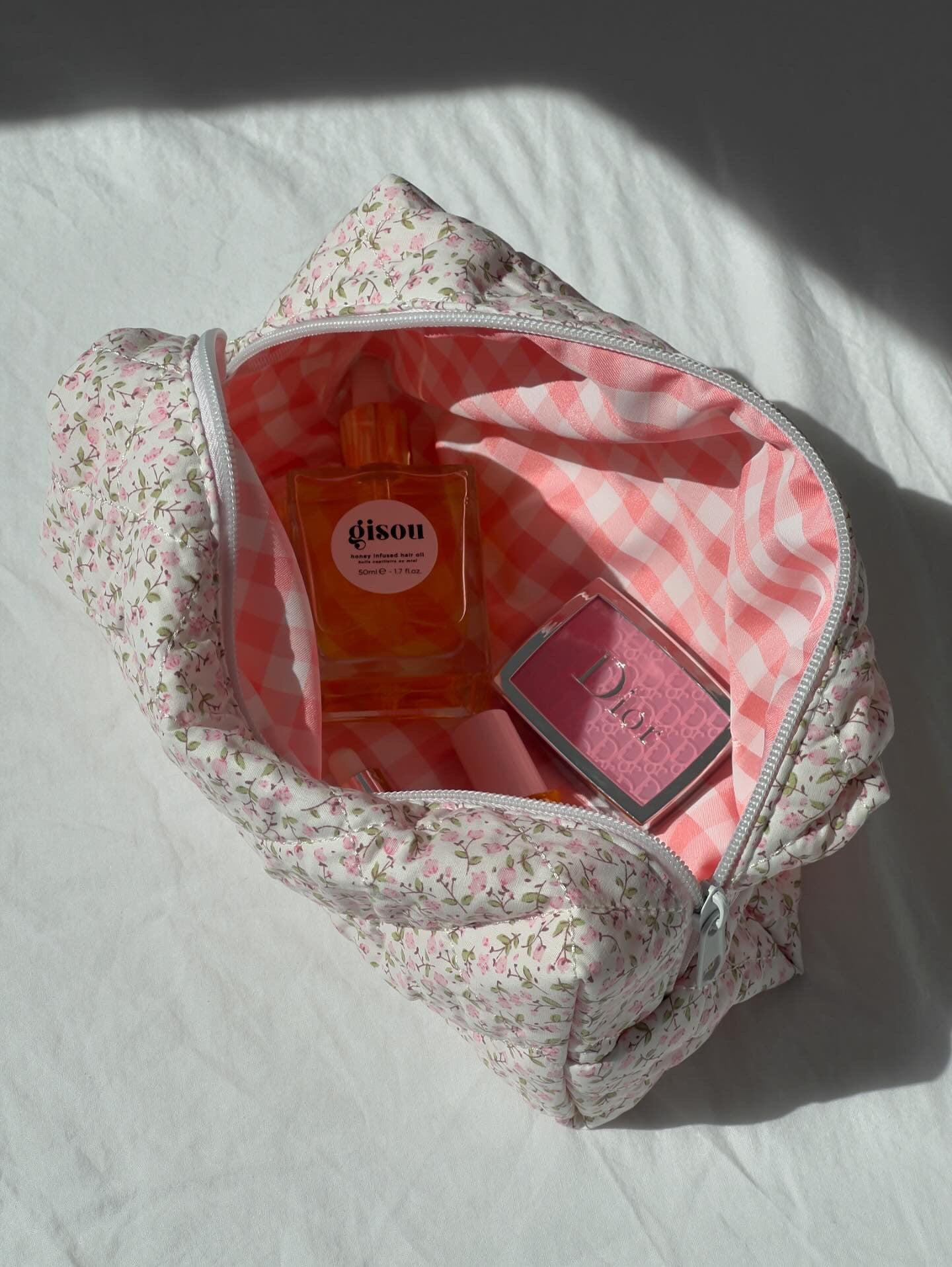 Cosmetic bag - Peonies